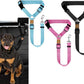 3 Pack Dog Seat Belt for Car, Car Headrest Restraint Adjustable Nylon Fabric, Dog Restraints Vehicle Seatbelts Harness