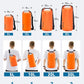 HEETA Waterproof Dry Bag for Women Men(Upgraded Version) 5L/10L/20L/30L/40L Roll Top Lightweight Dry Storage Bag Backpack with Emergency Whistle for Travel, Swimming, Boating, Kayaking, Camping, Beach