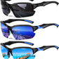 Sports Polarized Sunglasses for Men Cycling Running Fishing UV Protection Sun Glasses Lightweight Half Frame Goggles