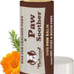 Natural Dog Company Paw Soother Balm for Dogs 0.15 oz Stick, Organic Soothing & Moisturizing Relief for Dry, Cracked Paws, Winter Healing Relief, Gentle & Lick-Safe