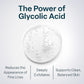 QRxLabs Glycolic Acid - Resurfacing Peel Pads - 50-Count Jar - Exfoliating Face Pads With Vitamins B5, C & E & Green Tea Extract - Calendula & Alcohol-Free Rinse-Free