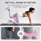 12 Pcs Fabric Resistance Bands for Working Out Booty Workout Stretch Exercise Bands Non Slip for Legs Squat Resistance Loop for Women Men Starter Butt Hip Thigh Fitness