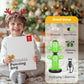 QPAU 360° Rotatable Punching Bag for Kids, Lager 64” Kids Punching Bag with Gloves, Hand Pump & 6 Targets, Bop Bag Inflatable Punching Toy, Karate Gifts for Boys, Girls