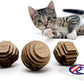 Cat Ball Toys by Americat – Made in USA – Safe Cardboard Cat Toys – for Interactive and Independent Play, Exercise & Stress Relief for All Breeds & Ages (Variety Pack of 3 Balls)