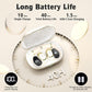 OHAYO Open Ear Headphones,Earbuds with Ergonomic Earhook,Bluetooth Headphones 5.4 with Smart Digital Display,40H Playtime,IPX6 Waterproof,Touch Control Earphones Fit Cycling,Running,Workout(Beige)
