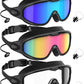 NSSIW Goggles Swimming Adult Swim-Goggles: Wide View with UV400 Protection Anti Fog No Leak for Men and Women 3 Pack
