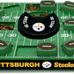 Pets First NFL Pittsburgh Steelers Large Puzzle Toy, New Size, Interactive Dog Treat & Slow Feeding Toy