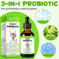 3-in-1 Probiotics for Cats(Pack of 2) with Digestive Enzymes & Prebiotics – Supports Gut Health, Immune System & Diarrhea Relief – 2 x 60ml for Cats of All Ages