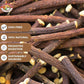 Angel Brand Chew Sticks for Humans – 1.5 oz Pouch Pack of 3 – Chewing Sticks for Teeth Cleaning and Fresh Breath.