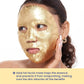 FACETORY K Beauty Face Mask Skin Care - BE BRIGHT BE YOU BRIGHTENING Sheet Mask with Gold Foil & Lemon Fruit | Glowing Gold Brightening Face Mask (5 Pack)