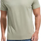 VEIISAR Premium V Neck T Shirts for Men - Modern Fitted Tees Vneck Undershirts