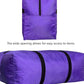 Extra Large Storage Duffle Bag with Zippers and Handles, Big Foldable Duffle Bag for Travel