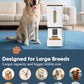 Automatic Dog Feeder Large Breed with Camera - 12L/50 Cups 5G WiFi App Control Dog Food Dispenser, Easy Setup, HD 1080P Video with Night Vision by Yakry