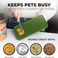 Pup Culture Dog Lick Mat for Dogs (2 Pack), Feeding Pad for Anxious Pets Plus 4 Different Puzzles for Mental Stimulation for Dogs - Supports Mental, Dental, and Digestive Health - Heavy Duty