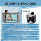 Inflatable Cold Plunge Tub, 216 - Gallon Large Ice Tub for Recovery, Durable & Portable with Water Chiller Compatibility, Gym and Training Use (Grey)