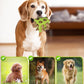 Interactive Puzzle Dog Toy Encourage Natural Foraging Skill, Durable Dog Enrichment Toy Snuffle Cube Cloth Strip with Hide & Seek Food, Slow Feeder for Mind Stimulate & Stress Relief (Green)