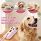 Pet Steam Brush for Dog & Cat,3-in-1 Spray Hair Removal Comb,Pet Steam Groomer Comb,Water Brush for Long & Short Haired Pets,Massage, Cleaning, Multifunctional Hair Removal Comb for Cats Dogs (Pink)