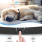 Upgraded AirTag Dog Collar, IP68 Waterproof Air Tag Dog Collar Holder, Reflective, Ultra-Durable, Comfortable Padded, Heavy Duty Dog Collars for Small Medium Large Dogs (XS (10.25"-13"), Black)