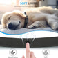Upgraded AirTag Dog Collar, IP68 Waterproof Air Tag Dog Collar Holder, Reflective, Ultra-Durable, Comfortable Padded, Heavy Duty Dog Collars for Small Medium Large Dogs (S (10.6"-13.6"), Black)