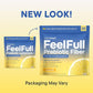 Nouri Daily FeelFull Prebiotic Fiber Drink Mix | Supports Natural Fullness, Appetite & Cravings Control, Gut & Metabolic Health | Oligofructose, Glucomannan & Chromium | 30 Stick Packs
