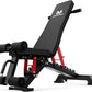 Adjustable Weight Bench - Foldable Workout Bench for Home Gym, PRO Heavy Duty 1300lb Capacity Full Body Strength Training with 8-Level Incline/Flat/Decline Positions & Space-Saving