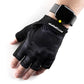Fitgriff® Workout Gloves (Padded) for Men & Women - Fingerless Gym Gloves for Weight Lifting, Training - Full Palm Protection