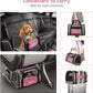 BurgeonNest Cat Carriers for Medium Puppy Under 25 lbs, Pet Carrier for Cats with Unique Side Bag,Top Load Small Pet Bag Soft-Sided Escape Proof with 4 Ventilated Windows