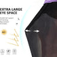 Harrison Howard Pro Luminous Horse Half Face Fly Mask Large Eye Space with Ears UV Protection for Horse Gentle Lavendar L