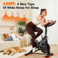 Exercise Bike, Indoor Stationary Bike for Home with Silent Belt Drive, Adjustable Resistance, App Compatible Cycling Bike with LCD Monitor, 330lbs Capacity Workout Bike