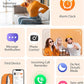 Smart Bracelet, Wearable Activity & Fitness Tracker Band, 24H Sleep Tracker, All-Day Continuous Heart Rate Blood Pressure Stress HRV Monitor, 170+ Sport Modes Smart Wristband with 2 Bands, Free APP