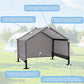 Dog Shade Shelter Outdoor Tent for Small Medium Dogs, Waterproof Sun Protection Pet House for Dogs, Small Animals and Livestock, Pet Canopy with Upgraded Doors and Ground Nails