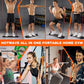 HOTWAVE Portable Exercise Equipment with 16 Gym Accessories.20 in 1 Push Up Board Fitness,Resistance Bands with Ab Roller Wheel,Full Body Workout at Home