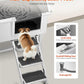 VEVOR Stainless Steel Dog Washing Station, 38 inch Pet Grooming Tub w/Storage Stairs, Faucet & Showerhead & Soap Holder Dog Bathtub for Medium & Small Pets (Right Door)