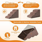 Dogs Steps for Bed, Dog Stairs for Small Dogs, 2-Step Dog Ramp for Bed, Couch, Sofa, and Chairs, Non-Slip Bottom Design, Cat Scratching, High Density Foam Portable Pet Step, Indoor, Coffee