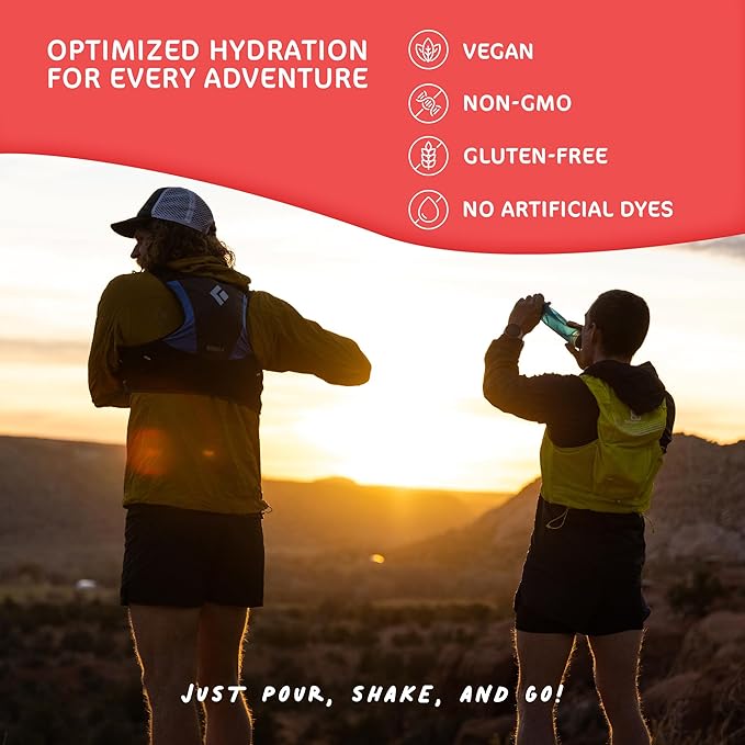 Tailwind Nutrition Rapid Hydration, Electrolyte & Hydration Powder, Vitamin C & Sea Salt Exercise Workout Mix, Orange, Pack of 12 Sticks