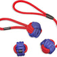 Rope Dog Toys for Small and Medium Dogs | Dog Toys for Aggressive Chewers | Dog Tug of War Toy for Interaction and Teeth Cleaning, Set of 3 Ropes