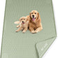 Pee Pads for Dogs, 40" x 28" Extra Large Reusable Dog Silicone Mat for Floor Protector, Washable Non-Slip Dog Training Pads for Potty Training (Green)