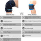Coldest Knee Ice Pack Wrap, Hot and Cold Therapy - Reusable Compression for Meniscus Tear, Injury Recovery, Sprains, Swelling, Ice Packs After Surgery, Rheumatoid Arthritis, ICY Cold Brace - 2 Pack