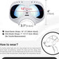 Dog Goggles for Medium-Large Breeds Windproof Anti-UV Pet Sunglasses with Adjustable Straps for Large Dog - White