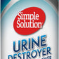 Simple Solution Urine Destroyer Enzymatic Cleaner | Pet Stain and Odor Remover with 2X Pro-bacteria Cleaning Power | 32 Ounces