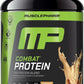 Muscle Pharm Combat Protein Powder, Horchata Flavor, Fuels Muscles for Productive Workouts, 5 Protein Sources Including Whey Protein Isolate & Egg Albumin, Gluten Free, 4 lb, 52 Servings