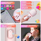 Wireless Bluetooth Karaoke Microphone, 5-in-1 Portable Handheld Mic Speaker with Dynamic Lights, Karaoke Microfono for Car Travel Home Party, Music Record, Duet Singing Gifts for Adults Kids (Pink)