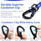 Tie Out Cable for Dogs, 100FT Dog Leads for Yard Chew Proof, Heavy Duty Dog Tie Out Cable for Large Dogs Up to 250lbs, Durable Dog Runner for Yard or Camping