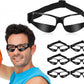 7 Pack of Basketball Dribbling Goggles，Basketball training,Aid Training Equipment for Improving Court Vision，Adjustable Basketball Sports Training Glasses，Improves ball handling