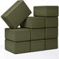 Sunshine Yoga 4" Yoga Block, 10 Pack Bulk EVA Foam Yoga Blocks, Firm and Supportive Yoga Brick, Balance Foam for Stretching, Pilates, and Workout, 4" x 6" x 9"