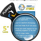 FL!PPER Flipper DeepSee Viewer MAX 5" Black - Coral and Fish Magnifier for Reef Tank and Freshwater Aquarium Photography and Videography - Magnetic Magnifying Glass