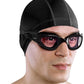 AqtivAqua Swimming Goggles, DX Wide View Swim Goggles for Adult Men Women, Anti Fog No Leaking