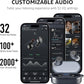 TOZO T10 Wireless Earbuds Bluetooth 5.3 Headphones, App Customize EQ, Ergonomic Design, 55H Playtime, Wireless Charging Case, IPX8 Waterproof Sound in-Ear Headset, 2025 New Version