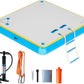 Specraft Inflatable Floating Dock, Non-Slip Air Dock Platform loating Island Raft with Rope Ladder for Pool Lake Beach Ocean