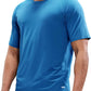 MIER Men's Dry Fit Workout T-Shirts Athletic Running Tee Short Sleeve Crew Neck Gym Tops, Polyester, Moisture Wicking